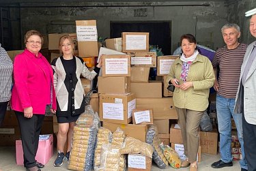 Помощь из Башкортостана прибыла в пункты временного размещения